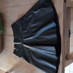 Leather  skirt